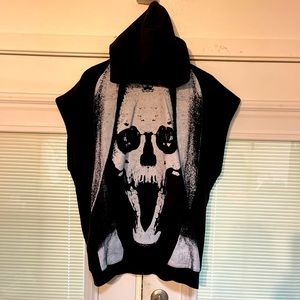 BLXCK MASS sleeveless hoodie